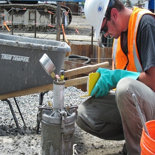 Concrete testing