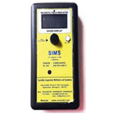 DIGITAL GAUSS METER RANGE : 0-800