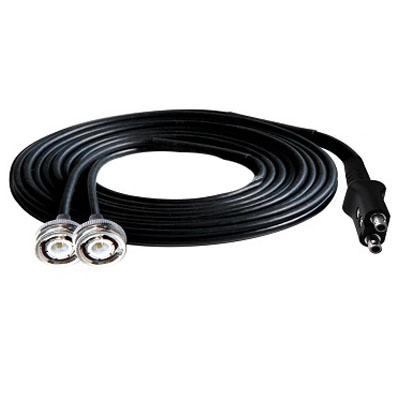 DUAL BNC TO MINI LEMO SOCKET CABLE