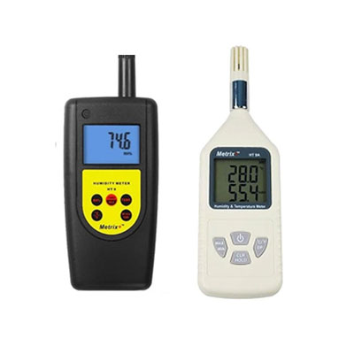TEMPERATURE & HUMIDITY METERS