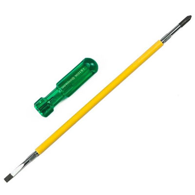 BLACK TIP  TWO IN ONE SCREW DRIVERS