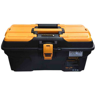 PLASTIC TOOL BOX WITH ORGANIZER