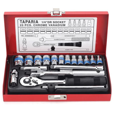 SOCKETS SETS - 6.3MM (1/4) SQUARE DRIVE