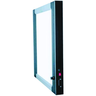 LED X-ray View Box with Sensor & Dimmer Single Panel 14”x17” Economy 70mm
